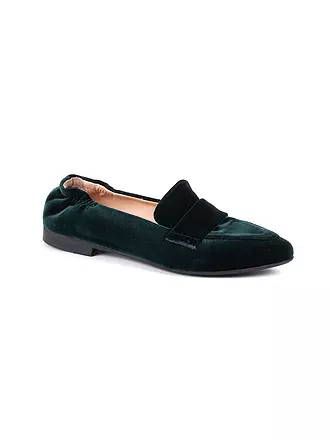DIRNDL & BUA | Mocassins | dunkelgrün